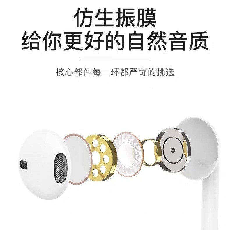Type-C インイヤー型 Apple 15 イヤホン 有線 Android対応 丸穴 ワイヤーコントロール iPhone15 ポップアップペアリング|undefined