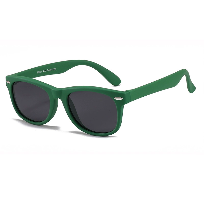 Silicone Children's Sunglasses, UV Protection, TAC Polarized Lenses, Assorted Colors (Ages 2+)