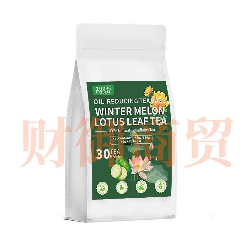 OIL-REDUCING TEA冬瓜荷叶茶 女性茶燃旨茶跨境亚马逊爆款减油茶|undefined