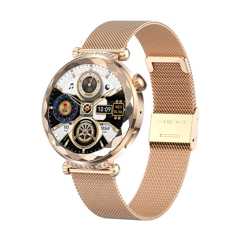 Hk88 Smart Watch Bluetooth Call Heart Rate Blood Pressure Blood Oxygen Nfc Screen Ladies Multifunctional Waterproof Sports Watch