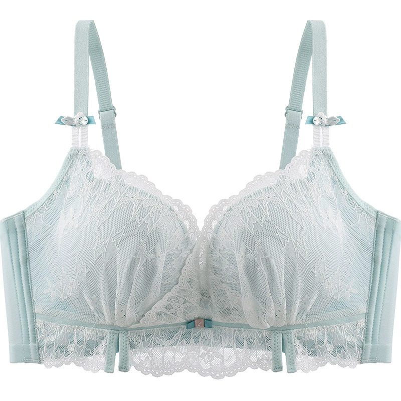 Supporting underwear, lace bra top