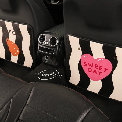 Car Seat Back Anti-Kick Pad: Chair back anti-kick pad