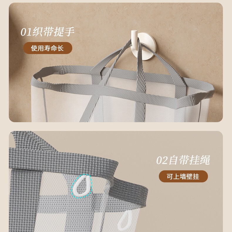 脏衣篓家用大容量可折叠衣服收纳筐玩具杂物卫生间浴室洗衣篮|undefined