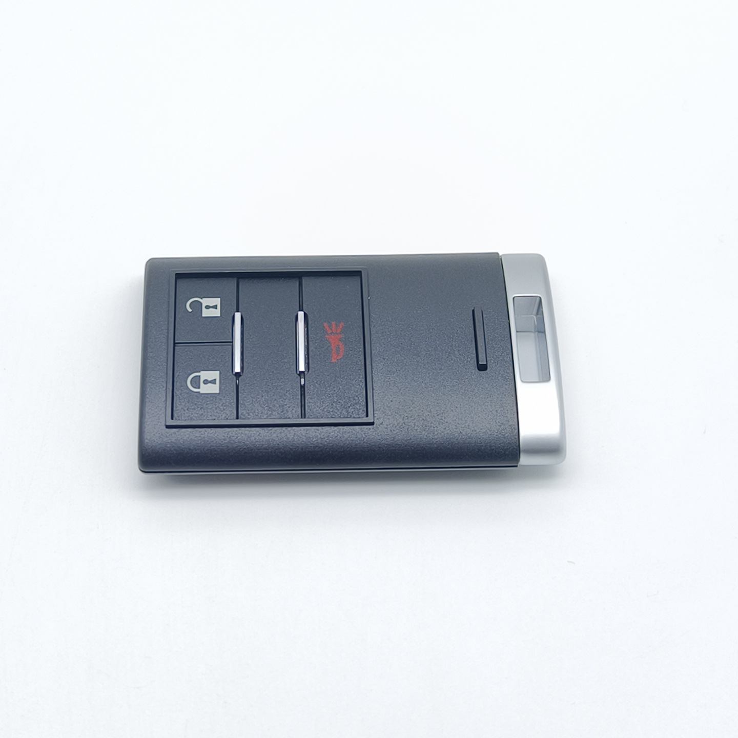 Plastic Key Shell Suitable for Holden Chevrolet Captiva 3-Button Smart Key Replacement Shell Metal Key