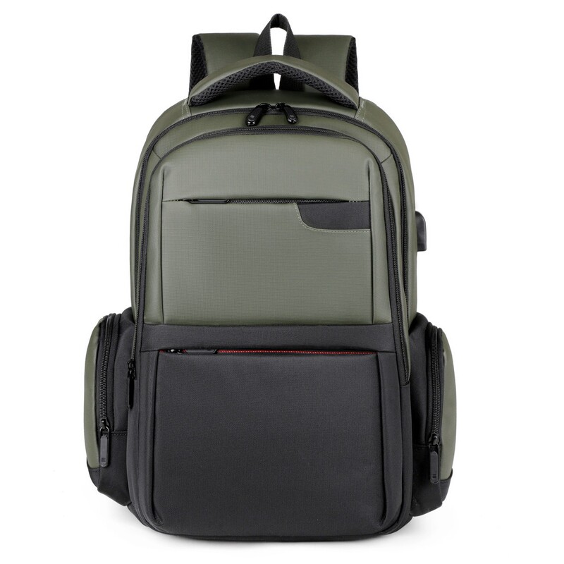 Laptop Backpack for Men, Customizable with Logo, Large Capacity, Suitable for Commuting and Business, Cross-Border
