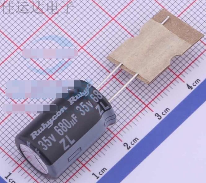 35ZL680MC38G412.5X20 规格 680uF 35V 引线型铝电解电容 