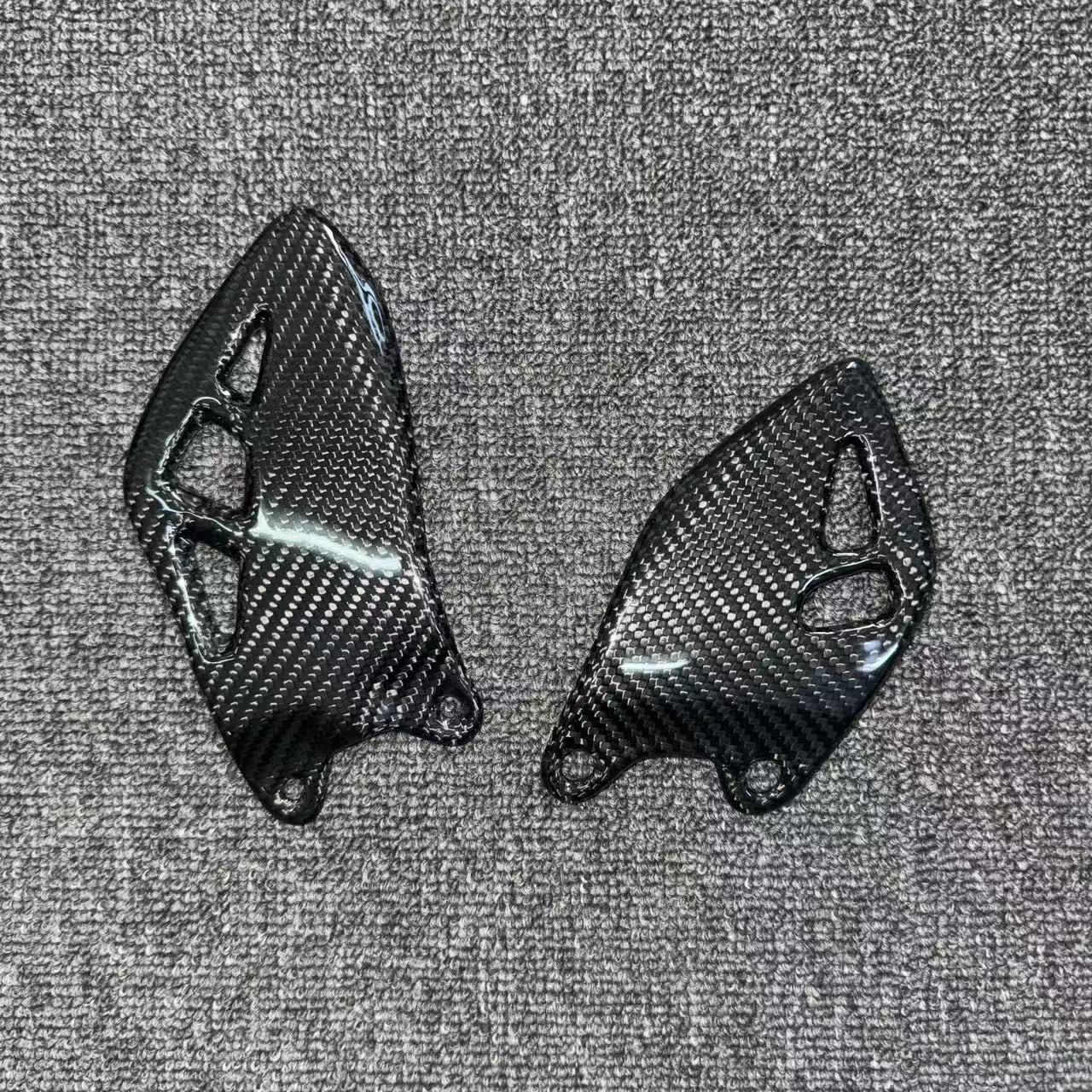 Suitable for Kawasaki Ninja Zx-10R Modified Carbon Fiber Footrest Protection Plate Wings Footrests