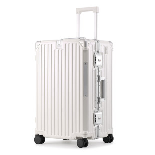 Oversized Multifunctional Aluminum Frame Luggage Case Universal Wheel Women's New 24 Men's Travel Suitcase Trolley Case 26 Inch