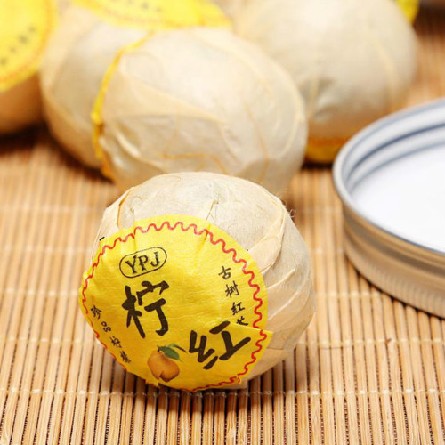 Lemon Black Tea, Little Lemon Red, Golden Lemon Slice Tea, Ancient Tree Yunnan Dian Hong Tea, Wholesale Loose Leaf