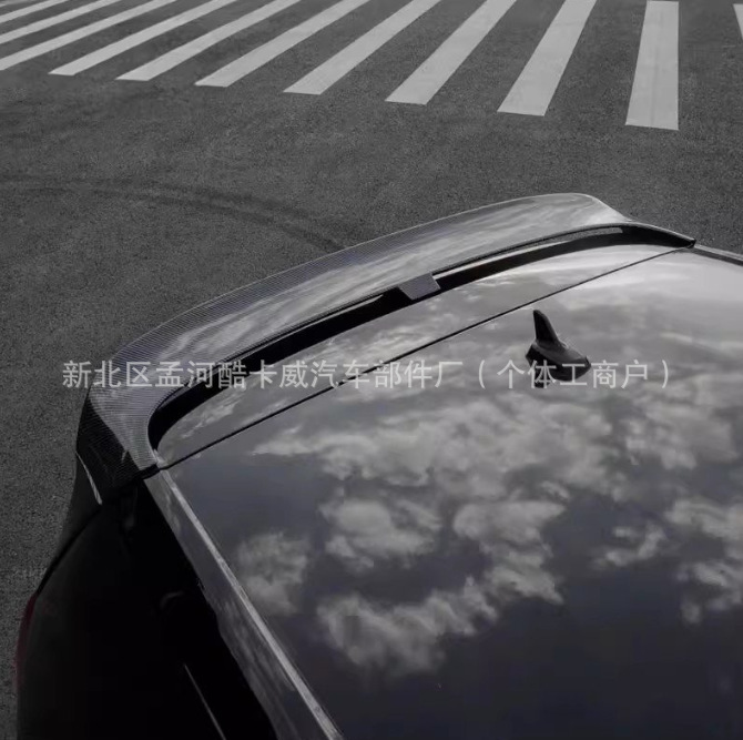 Suitable for Golf 7 Rear Wing High 7/7.5 Rline Volkswagen Golf 7Gti Carbon Fiber Pattern Cs Rear Wing