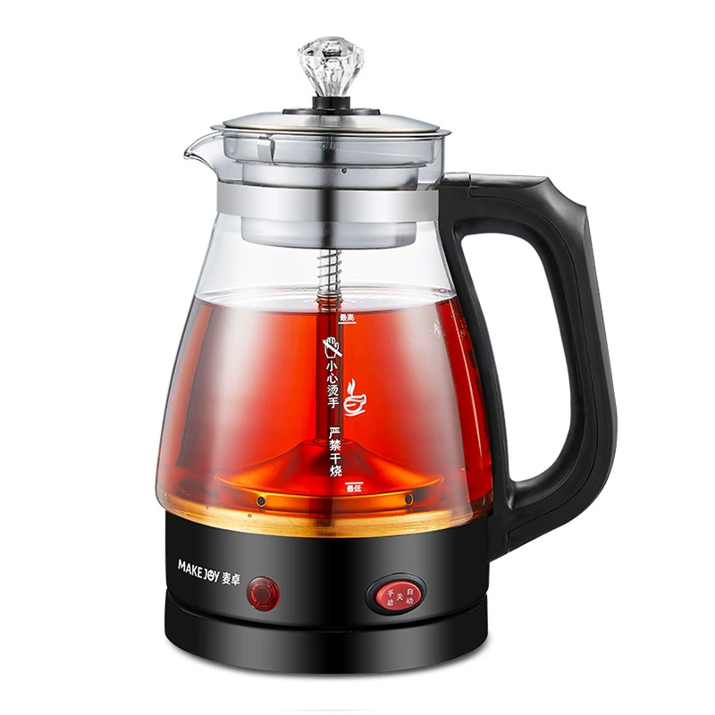 Teapot, glass red (black) tea, thermos, fully automatic