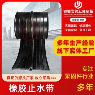 Processing and Customizing Rubber Water-Stop Strips for Bridges, Water Conservancy Projects, and Embedded Steel Edge Removable Water-Stop Strips for Expansion Joints