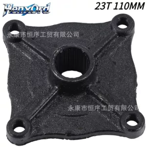 Atv Beach Vehicle Go-Kart Modification Parts Big Bull Flange Rotating Unit Steering Knuckle 4-Hole Wheel Hub Mount