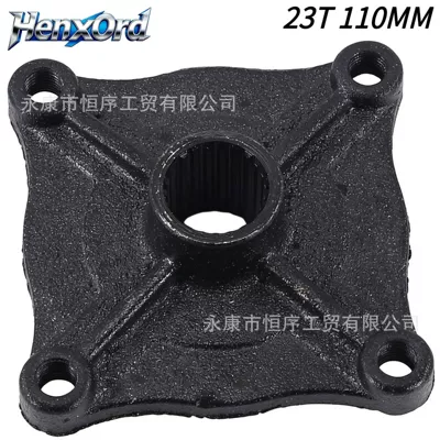Atv Beach Vehicle Go-Kart Modification Parts Big Bull Flange Rotating Unit Steering Knuckle 4-Hole Wheel Hub Mount