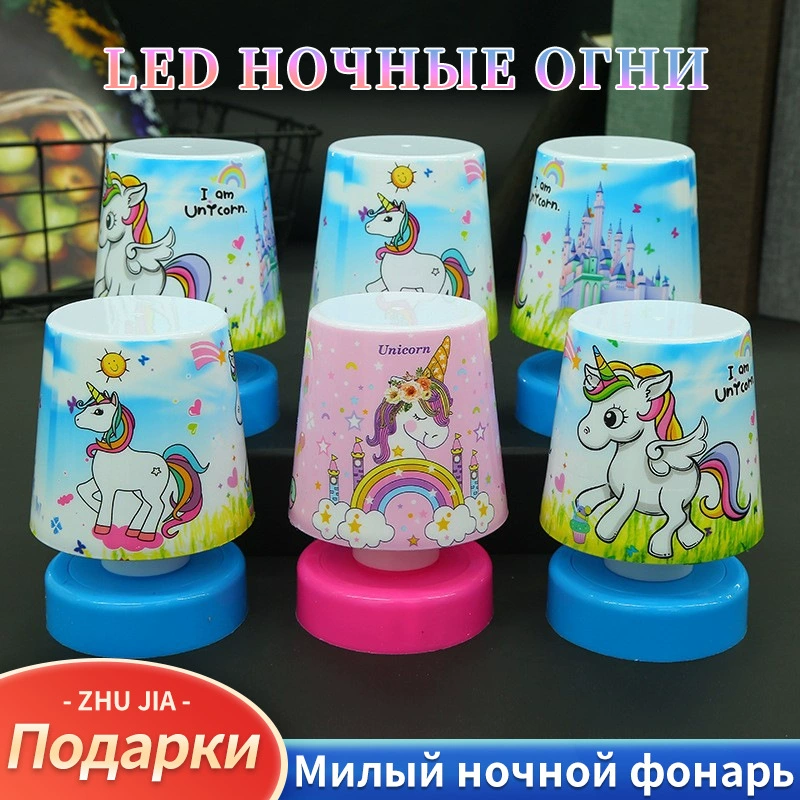 LED светящийся ночник при хлопке