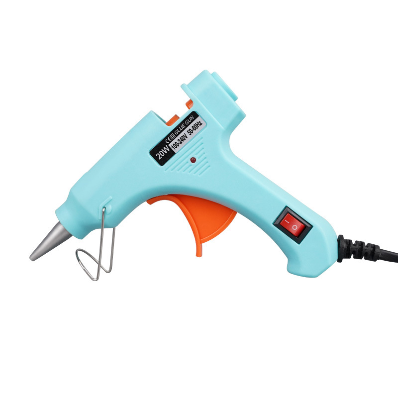 Juego de Mini Pistola de Silicona Caliente 20W con Certificación UL, para Bricolaje Manual