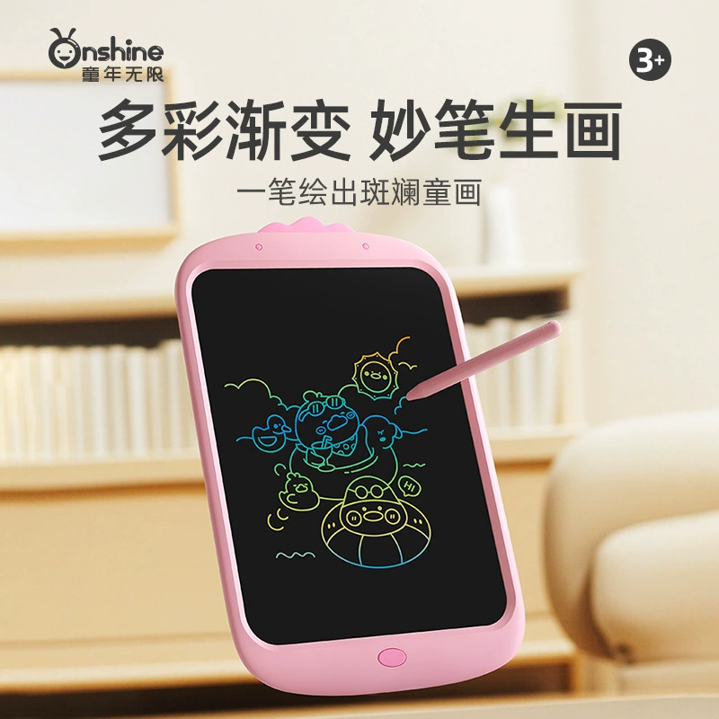 ONSHINE/Детская бесконечно милая утиная детская доска для рисования LCD электронная школьная доска для письма и граффити