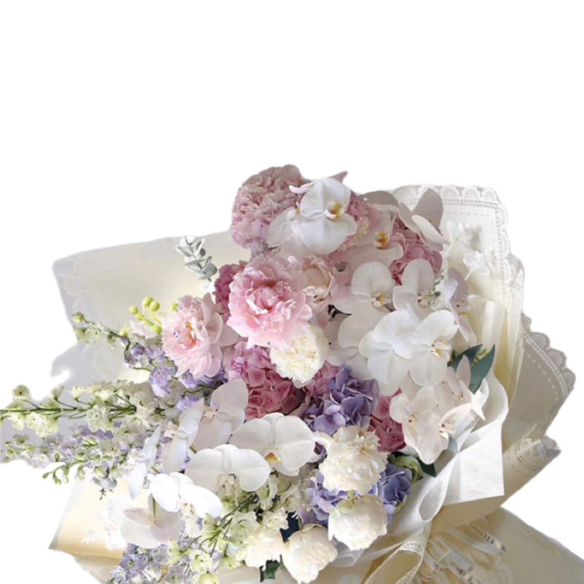 Papel de Regalo de Celofán con Encaje Impermeable para el Día de San Valentín, Papel de Envolver para Ramos de Flores