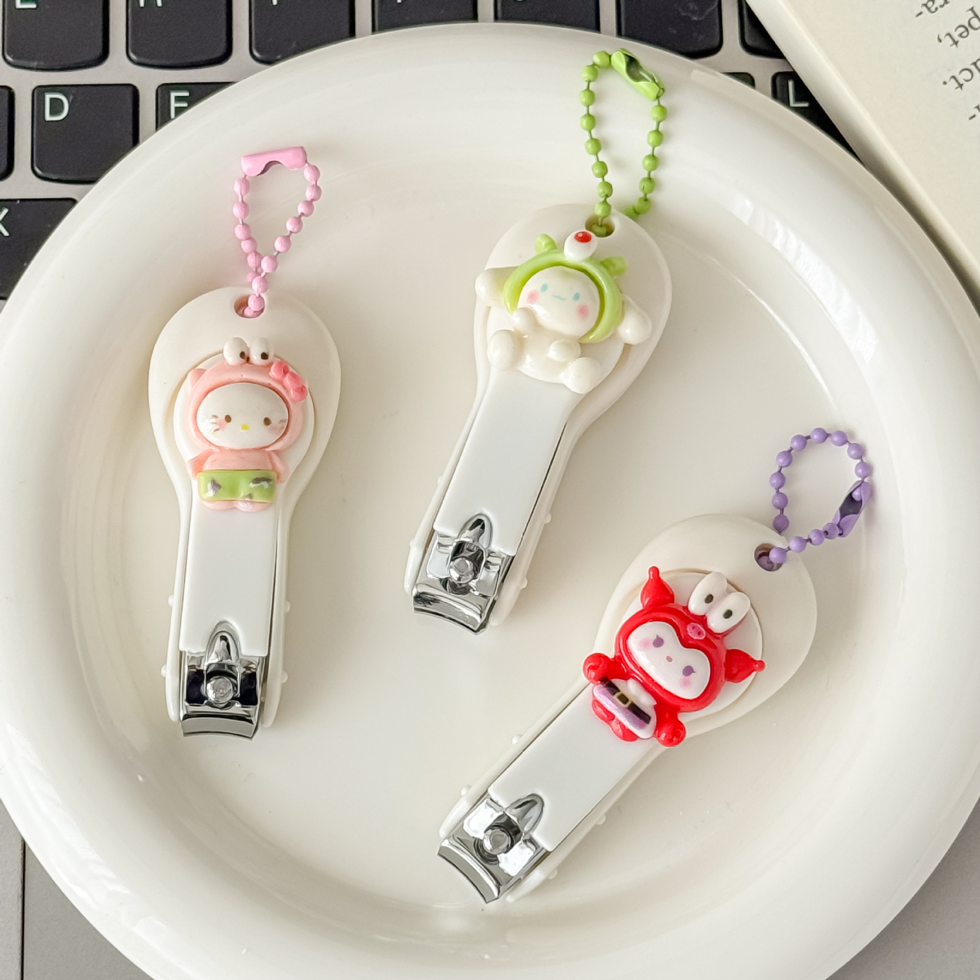 2025 Cartoon Nail Clippers Cute Home Portable Nail Clippers Manicure Nail Clippers for Girls and Children