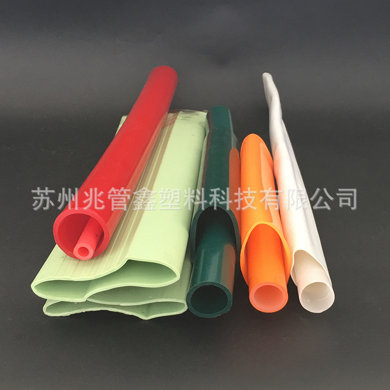 滚筒套胶软管厂家定 制加工PVC软管塑料软管PVC耐高温滚筒保护套