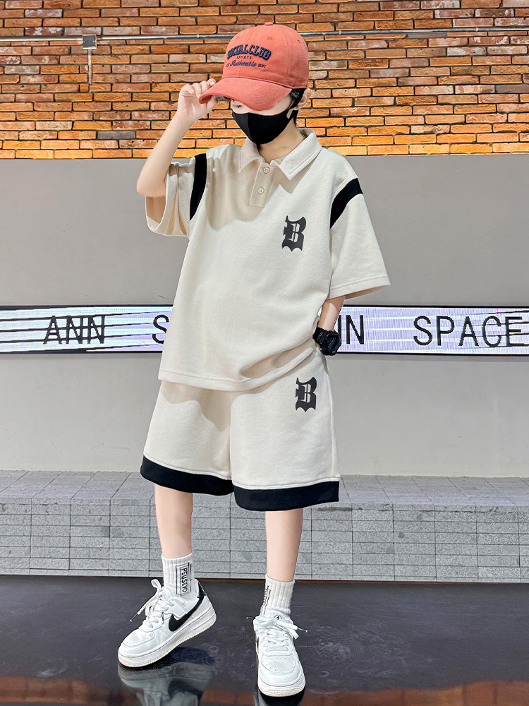 Summer short sleeve T-shirt for boys