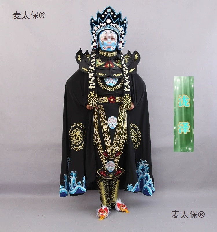 Полный набор костюмов для сицзянской оперы, меняющих лицо, бесплатно позволяет учить традиционным стилям вышивки, а цвета можно сочетать с Metabo по своему желанию.