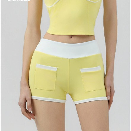 Versatile Sports High-Waisted Fitness Pants for Women, Pilates Yoga Pants, Running Shorts, Golf Shorts