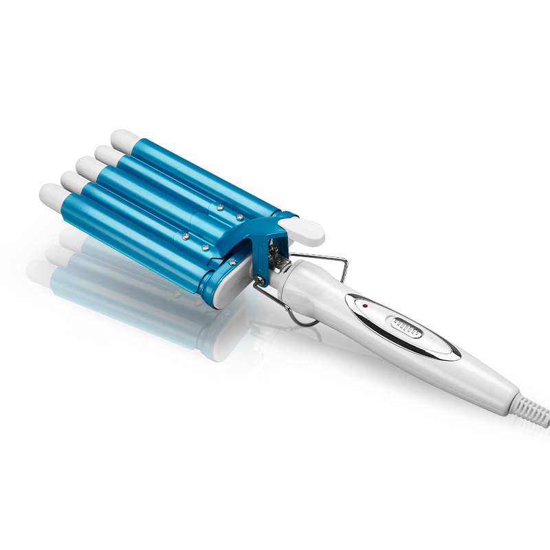 跨境亚马逊欧洲站热销新款5管卷发器 水波纹卷发棒 五管蛋卷发棒