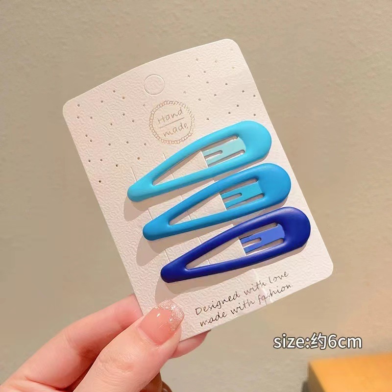 Sapphire blue water drop-3 piece set