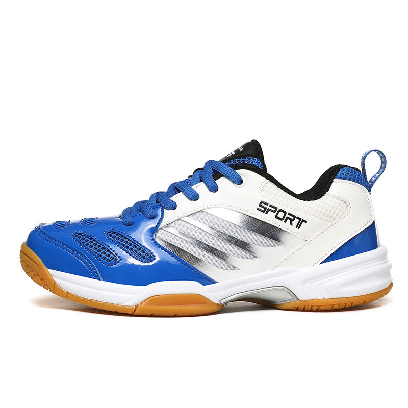 Fábrica de zapatos de bádminton transpirables antideslizantes zapatos de tenis de mesa zapatos de bádminton para niños