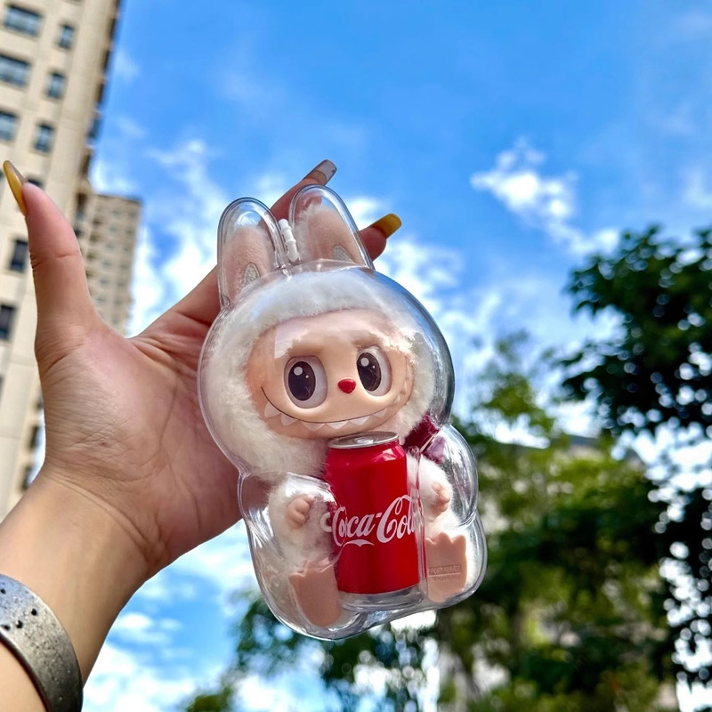 ラブブ コカ・コーラシリーズ 透明防塵シェル バックパックペンダント ビニール保護シェル ベビー服アクセサリー|undefined