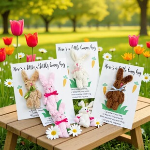 ����վCuddly Bunny Pocket Hug �ͻ �ɐ۵����ӿڴ���������