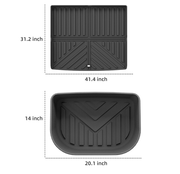 Suitable for 25 Models of Chery Jaecoo J5 Ev Car Floor Mats, Tpe Floor Mats, Trunk Mats, Cross-Border