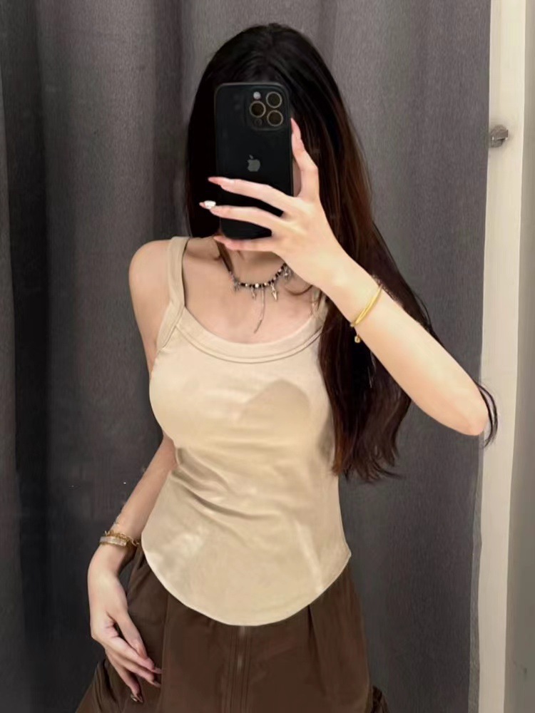 Invierno de la calefacción de terciopelo ropa interior térmica de las mujeres de lana larga forrada gruesa camisola bottoming Top con almohadilla en el pecho