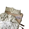 Brand retro cotton set, bedspread, floral print, 4 piece set