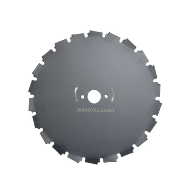 Lawn Mower Blade 8inch Quenched Manganese Steel Saw Blade 255*26t Suitable for Husqvarna Stihl Brush Cutter (Otbiçən başlıqları) - 2002022t