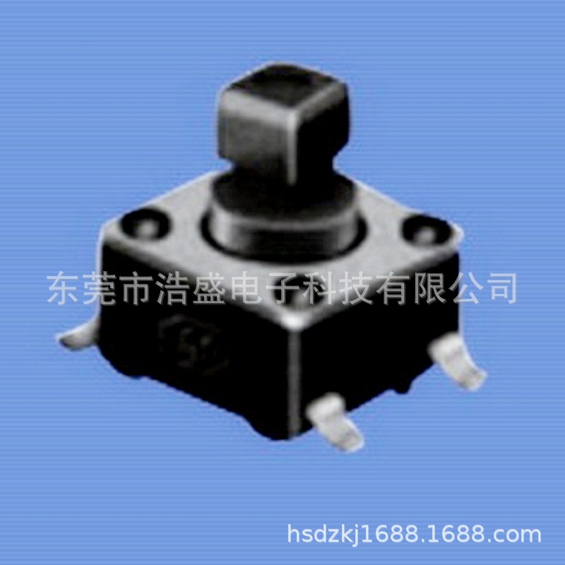 厂家直销6x6x7.3方头贴片轻触开关 按键开关 按钮开关质量稳定