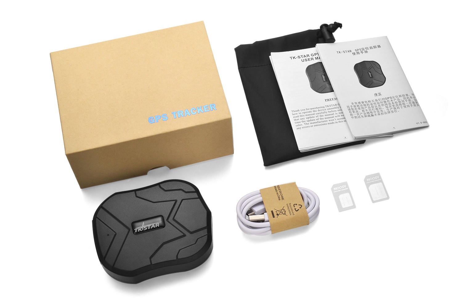 Tk905 2g Strong Magnetic Vehicle Mounted 5000 Ma Gps Locator Tracking Long Standby Global Applicable