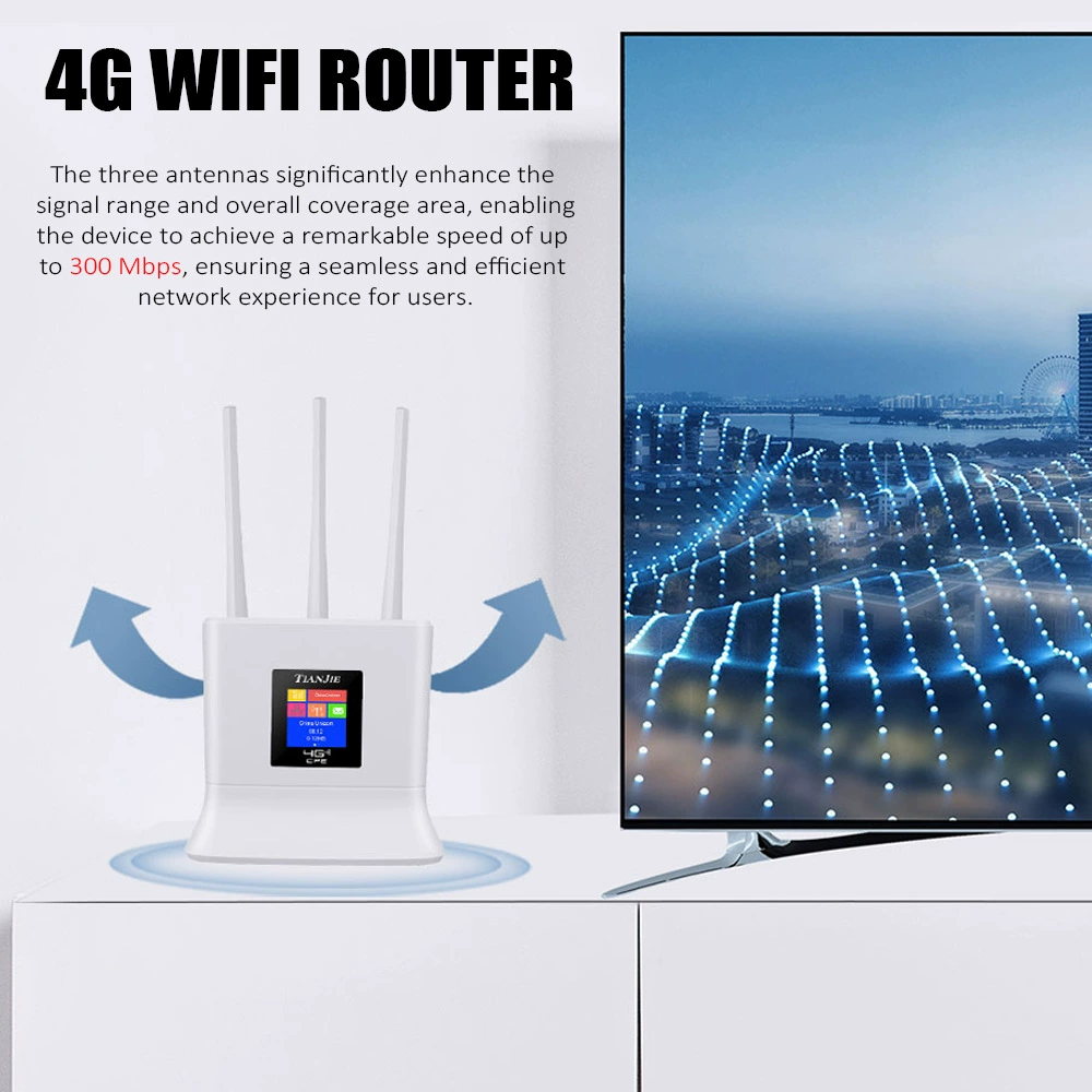 Кросс-бордер 4G CPE маршрутизатор Домашний Wi-Fi маршрутизатор Двухдиапазонный 2.4G и 5G сигнал Прямое управление в Европе, Америке, Азии и Африке фабрики