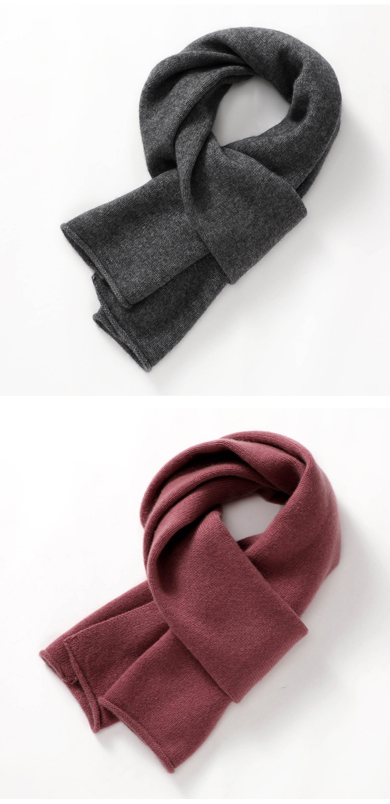 Sciarpa in cashmere per donna e uomo inverno scaldacollo_voghion.com