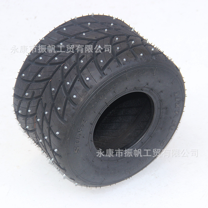 Competitive Go-Kart 10X4.50-5 11* 7.1-5inch Vacuum Spike Tires, Anti-Slip Snow and Ice Tires