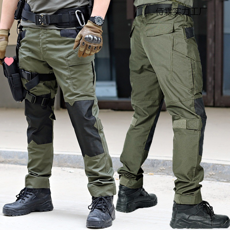 黒灰工業強襲SP2版戦術上着作戦服装春秋長袖風蛙服ズボンセットコート衛|undefined