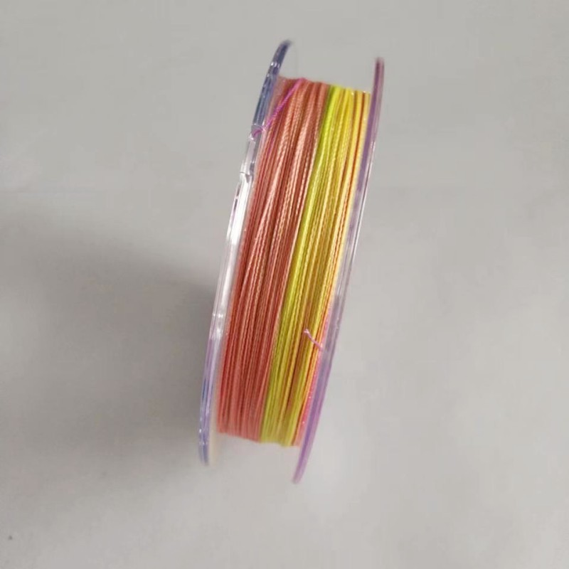 Wild Well 4-woven 100 M 150 m alta resistencia PE línea de pesca mar pesca Luya línea resistente al desgaste anti-mordedura de roca línea de pesca al por mayor