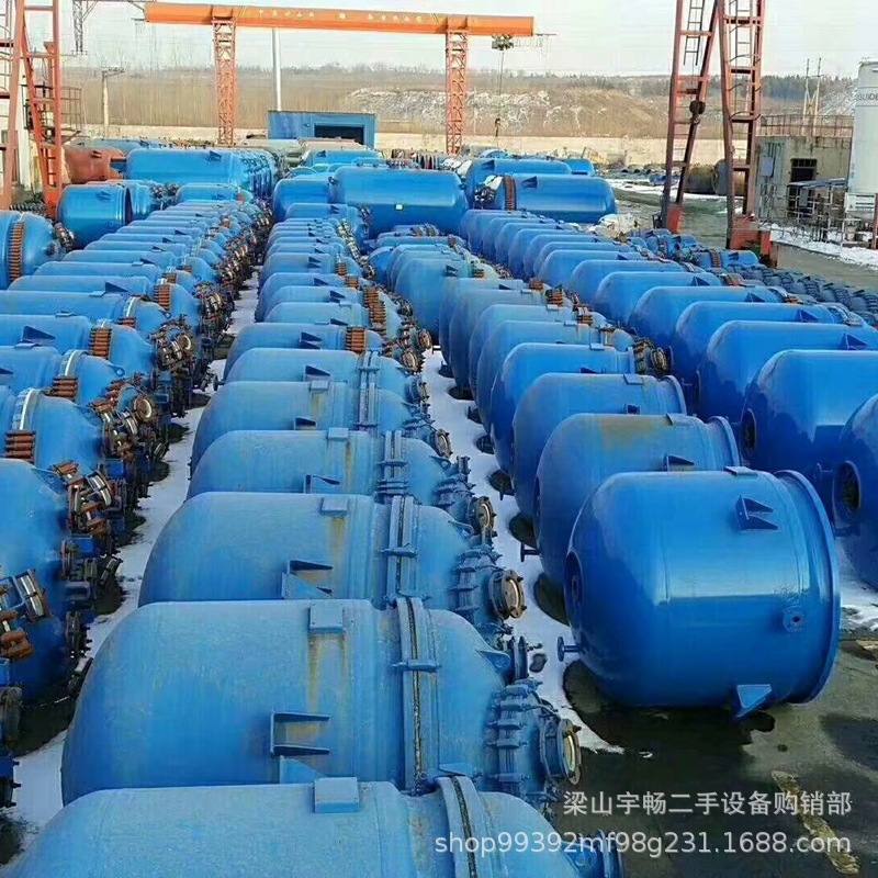 二手开式陶瓷反应釜 5000L搪玻璃反应釜 机械密封