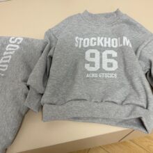 男童秋冬加绒套装2025新款儿童深秋卫衣一体绒直筒裤韩版两件套潮