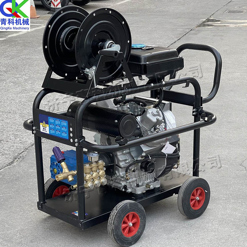 Hand push high pressure washing machine industrial water pipe pipe internal cleaning machine building surface cleaning machine