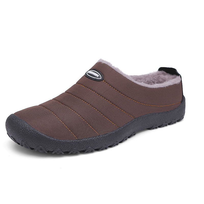 Cross-border special hot winter women's warm non-slip cotton slippers couple home home cotton shoes men's casual shoes