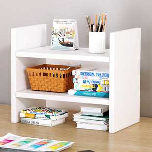 15mm Particle Board Bookshelf Desktop Desk Storage Rack Office Desk File Rack Layered Rack Simple Storage Rack