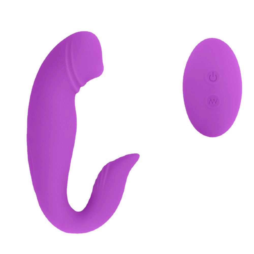 Dildo indossabile per donna in silicone colore rosso rosa_voghion.com