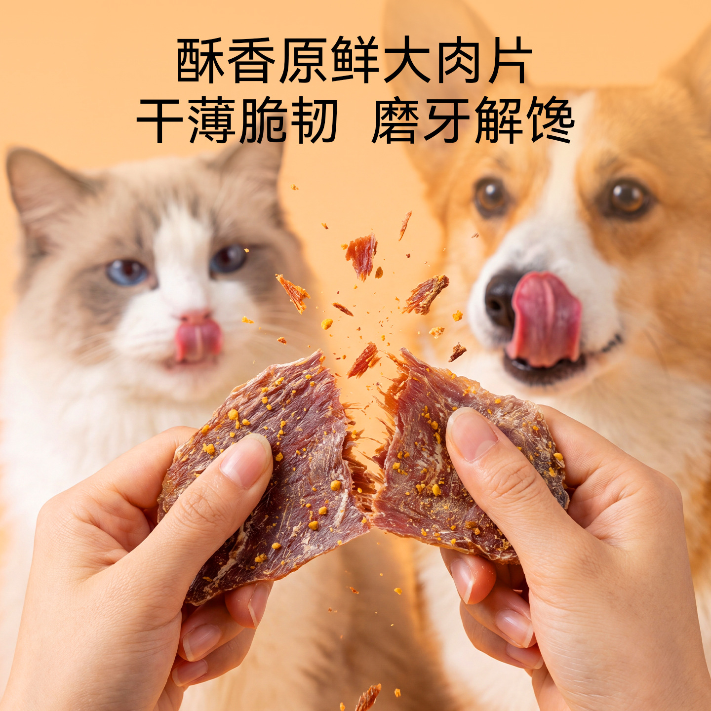 Nuevo tipo sin adición de frutas y verduras carne seca patatas dulces entrenamiento para aliviar el apetito recompensa perros bocadillos patatas fritas comida para mascotas